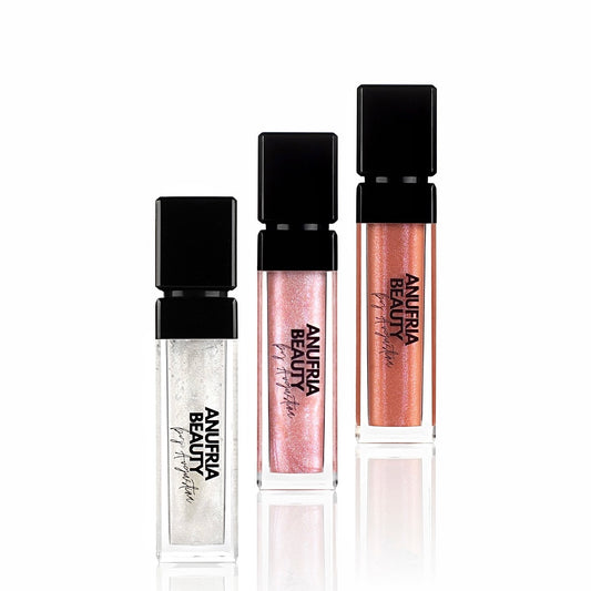 x3 PACK OF SHINY LIP GLOSS